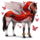 jezdecký jednorožec red