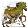 jezdecký kůň irský hunter pstružák