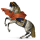 toulavý kůň napoleon